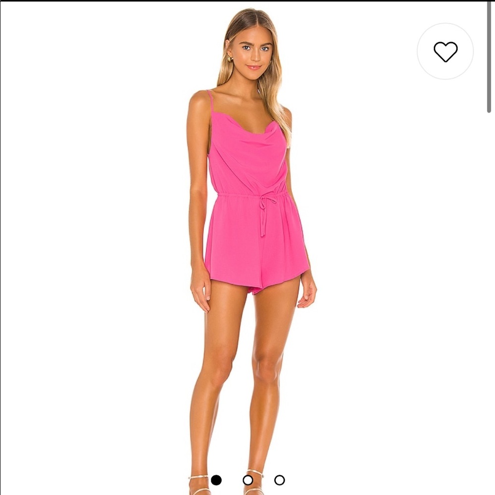 Superdown Camari cowl neck romper